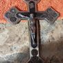 nice vintage station of the cross crucifix Image 2