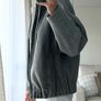 RIVER ISLAND grey wool bomber jacket Image 6