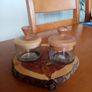 Wooden and glass display Image 7