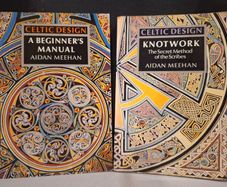 SALE!  CELTIC DESIGN Knotwork - The secret Method of the Scribes, A Beginners Manual by Aidan Meehan