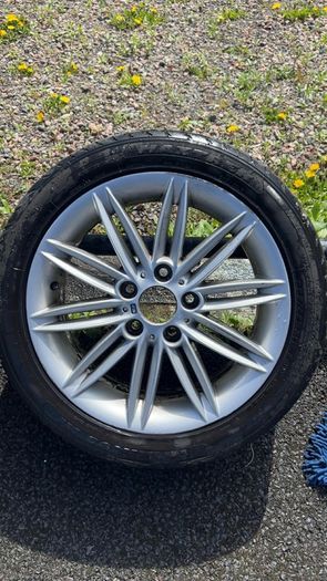 Set of bmw wheels 5x120 17"