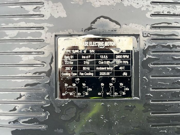 200 L air compressor