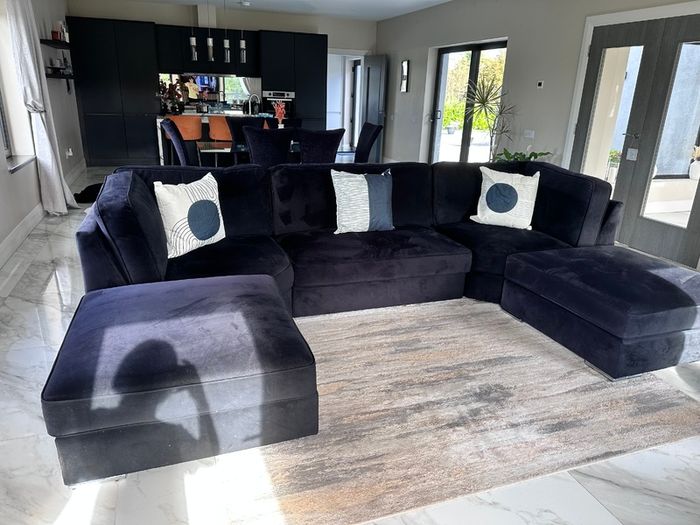 U shape sofa