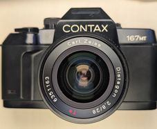 Contax 167 MT - 35mm Film Camera: Film Tested Body Only (lens not included)