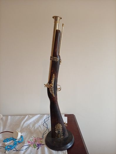 Vintage 18thC English Blunderbuss Display Replica.