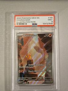 pokemon 151 charmander psa 9