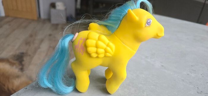 Tall Tails Tales Giraffe Happy Tails Ponies HTF MLP G1 My Little Pony