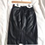 Whistles - Kel Genuine Leather Pencil Skirt - Black - UK 8 - BNWT RRP 249 Image 4