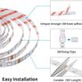 LED Lights Strips 5m/16.4ft, 4096 DIY Color Bason Color Changing led Strip Lights with 24 Key IR Remote, RGB SMD 5050 LED Strips with Timing Off, Mood Lights for Kitchen Home Christmas Decorations [Energy Class A+] Image 3
