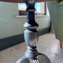 Victorian style round lamp side table Image 4