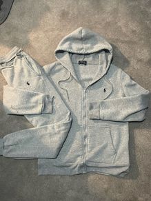 Grey Ralph Lauren tracksuit
