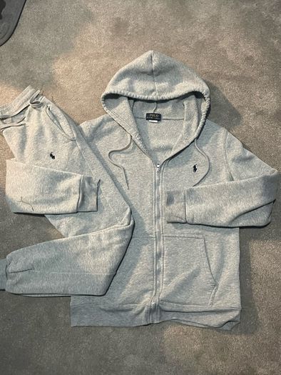 Grey Ralph Lauren tracksuit