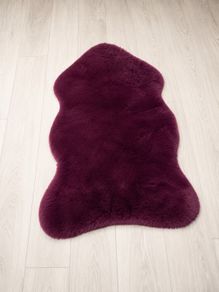 Purple rug