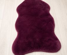 Purple rug