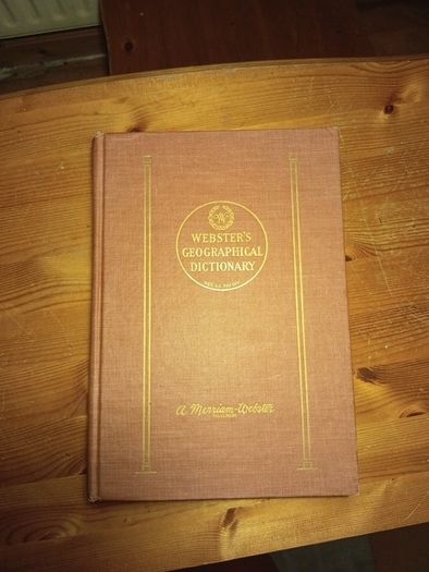 Webster's Geographical Dictionary