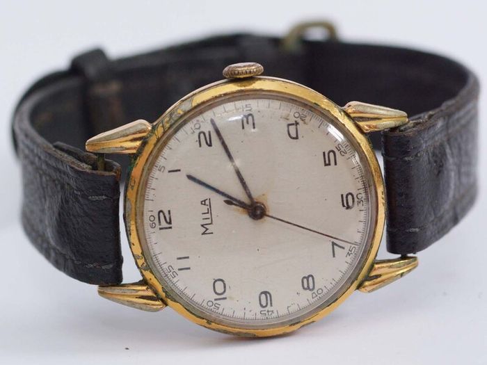 Vintage Mila Gents Gold Watch