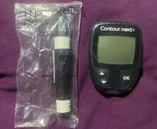 Contour next Diabetic Blood Glucose Meter monitoring system brand new