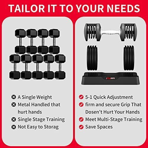 2kg/18KG/27KG Adjustable Dumbbells