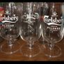 Carlsberg Pilsner pint beer glasses Brand new with boxes Image 2