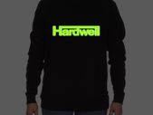Hardwell sweatshirt glow in the dark logo t-shirt hardwell dj jumper sweatshirt