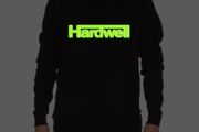Hardwell sweatshirt glow in the dark logo t-shirt hardwell dj jumper sweatshirt