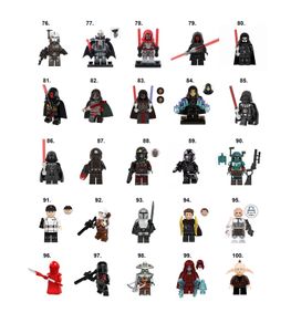 Star Wars Minifigures Collection Lego Compatible D-K