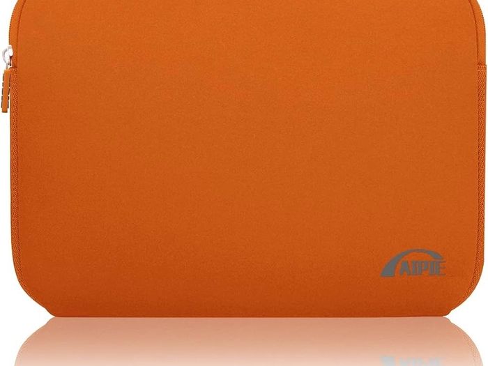 NEW SALE | Laptop Sleeve 15-15.6 Inch Laptop Case for Gaming PC Bump Absorb Briefcase Carrying Bag Compatible with MacBook, Acer, Asus, Dell, Lenovo, Microsoft, HP Durable Notebook Cover, Orange