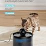 FREE EXPRESS SHIPPING Cat Water Fountain for Drinking, 2 L Cat Fountain with a Ball, Ultra Quiet Pet Water Fountain, Multiple Filtration, Visual Water Level, LED Light, Attracting Pets to Drink Water Image 5
