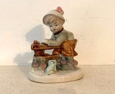 Goebel Hummel Style Alpine Boy Ornament