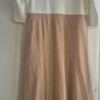 Camel & Cream Dress With Pockets Image 2