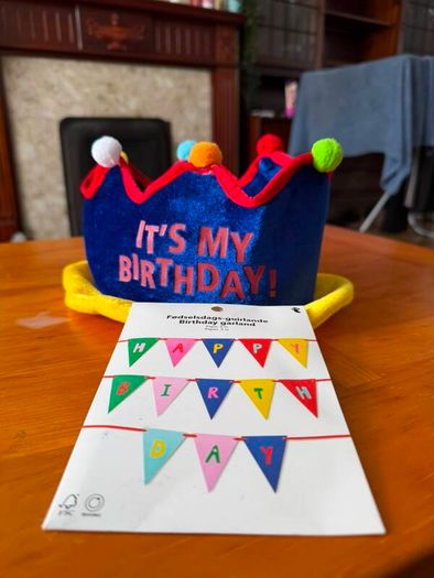 Birthday Party Bundle (Hat & Happy Birthday Banner)