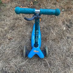micro mini scooter blue/green
