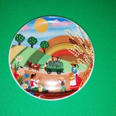 Vintage Ceramic Schlogl Vienna Austria Mini-Plate