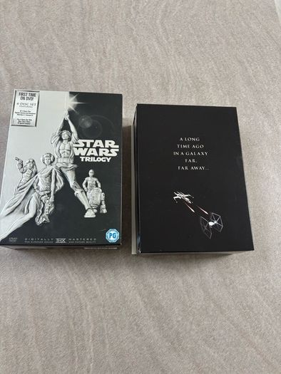Star Wars Trilogy Dvd 4-Disk Set