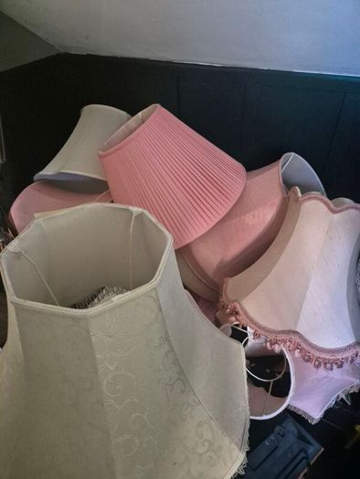 Selection of 20 lampshades