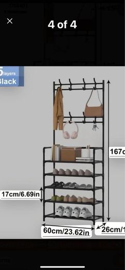 Shoes & Coat Rack , new