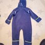 baby wearing hoppedlz fleece all-in-one Image 3