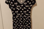 New Look Black Daisy Floral Dress