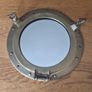 Brass Ship Porthole Mirror Image 2