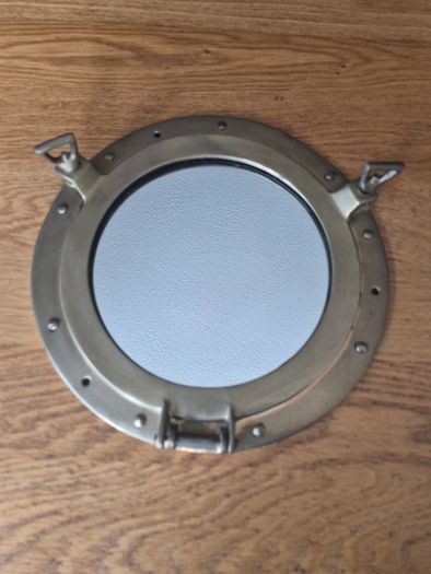 Brass Ship Porthole Mirror