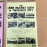 Light Railway Guide and Timetables 1970, 1971, 1972, 1973 Editions Image 5