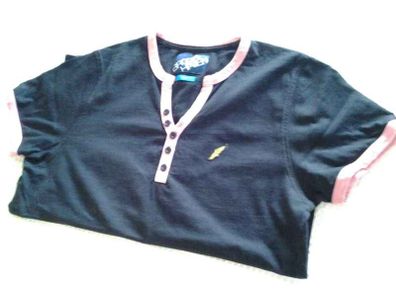 Brook Haven Men's Tshirt Black & Pink - Size S