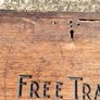 19th Century Solid Oak Free Trade Union Ballot Box Image 3