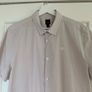 River Island Beige Check Short Sleeve Shirt Image 8