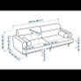 ikea 3 seater sofa Image 2
