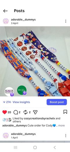 soother clips