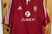 British And Irish Lions Rugby. Official Adidas Mens Home Jersey. Tour Of New Zealand 2005. Authentic Original From 2005. Not A Modern Remake. Collect In Dublin Or Receive Via Post.