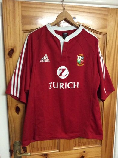 British And Irish Lions Rugby. Official Adidas Mens Home Jersey. Tour Of New Zealand 2005. Authentic Original From 2005. Not A Modern Remake. Collect In Dublin Or Receive Via Post.