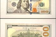 US Dollar Blue Banknote - 100 US Dollar 2017 (circulated)