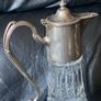 Vintage crystal wine jug Image 3